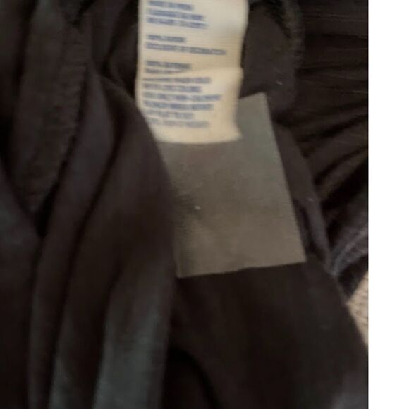 American Eagle Cute Goth Charcoal Gray with Lace Back Top SZ M - Picture 4 of 4